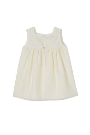 ivory cotton dress GUCCI KIDS | 808190Z7ADT9791